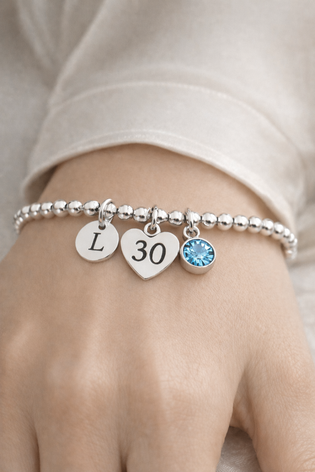 30th birthday jewelry bracelet styled look