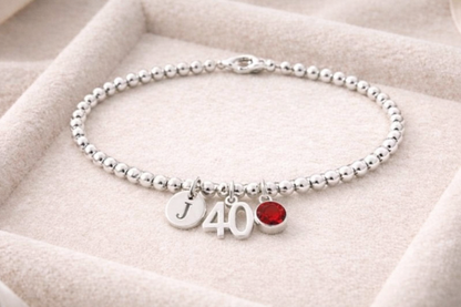 40th birthday bracelet gift box ready for gifting