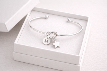 Star and Initial Detail
Chosen with intention