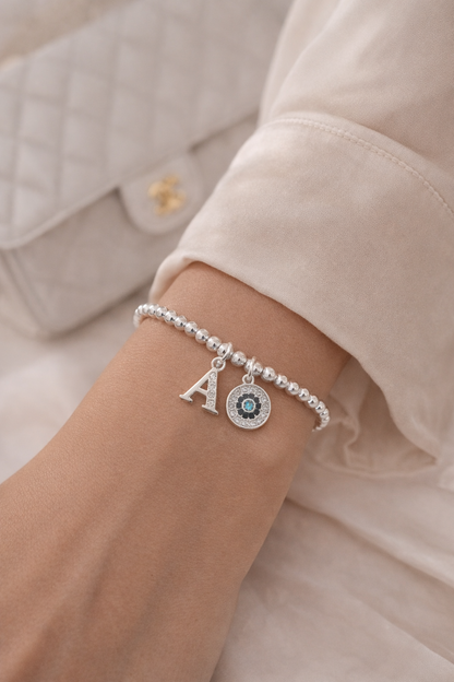 evil eye charm bracelet