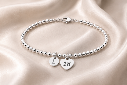 18th Birthday Gift for Daughter – Personalised Charm Bracelet