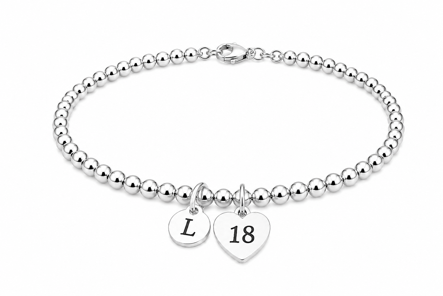 18th Birthday Gift for Daughter – Personalised Charm Bracelet